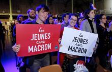 A la convention des jeunes de la République en marche !, le 17 mars 2018 à Nogent-Sur-Marne