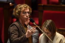 La ministre du Travail Muriel Pénicaud à l'Assemblée nationale le 20 février 2018