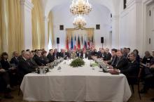 L'Iran et les grandes puissances réunis vendredi à Vienne au Palais Coburg le 16 mars 2018