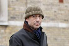 L'homme d'affaires Alexandre Djouhri à Londres, le 13 janvier 2018
