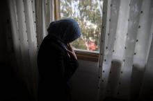 Fatima, 17 ans, ancienne "petite bonne" maltraitée, dans sa maison à Rabat, le 14 mars 2018