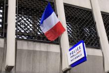 La devanture du commissariat de Vincennes, le 5 mars 2012
