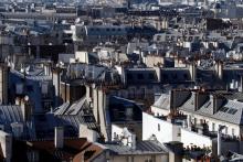 Des toits de Paris, le 9 mars 2014