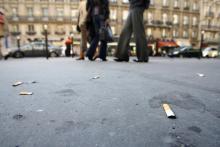 Le cigarettier Philip Morris France a estimé mercredi que la possible mise en place d'un nouveau prélèvement pour financer le ramassage des mégots jetés au sol n'était autre "qu'une nouvelle taxe sur 