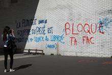 L'université Paris 8 Saint-Denis toujours bloquée le 6 avril 2018