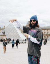 Jared Leto, 30 Seconds to Mars, Concert, Chanteur, Paris, Louvre