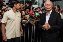 L'ex-Premier ministre malaisien Najib Razak Putrajaya, en Malaisie, le 24 mai 2018