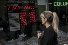 Le peso argentin a chuté de 5% en une semaine