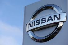 Le logo du constructeur japonais Nissan le 25 octobre 2016