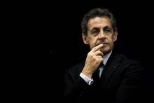 L'ancien président Nicolas Sarkozy, le 12 mai 2016 à Jonage, dans le Rhône