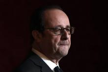 L'ancien président français François Hollande le 1er décembre 2016 à Paris