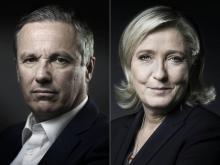 Marine Le Pen a proposé le 31 mai 2018 à Nicolas Dupont-Aignan de figurer tous les deux sur une liste commune aux élections européennes