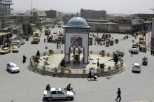 La ville de Kandahar (sud de l'Afghanistan) le 23 mars 2012