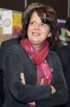 La maire de Bondy (Seine-Saint-Denis) Sylvine Thomassin en 2013