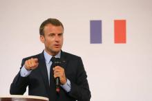 Discours d'Emmanuel Macron mardi 22 mai 2018 à l'Elysée