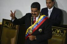 Le président vénézuélien Nicolas Maduro a prêté serment le 24 mai 2018 à Caracas
