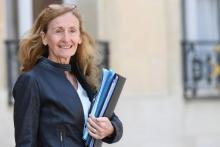La ministre de la Justice Nicole Belloubet au palais de l'Elysée, le 9 mai 2018