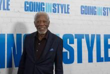 L'acteur américain Morgan Freeman, le 30 mars 2017 à New York