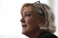 Marine Le Pen le 23 mai 2018 à Paris