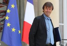Le ministre de la transition écologique et solidaire, Nicolas Hulot, à Paris le 30 mai 2018