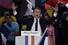 Emmanuel Macron à Albi, le 4 mai 2017