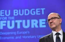 Le commissaire européen Pierre Moscovici à Bruxelles, le 31 mai 2018