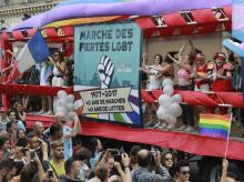 La Marche des fiertés parisienne fêtait en 2017 sa quarantième année