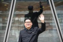 Howard X, sosie de Kim Jong Un à Hong KOng, le 7 juin 2018