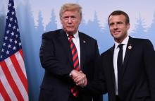 Rencontre bilatérale au G7 entre Donald Trump et Emmanuel Macron sur fond de tensions