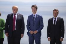 Donald Trump au G7 de La Malbaie au Québec