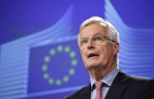 Le négociateur en chef de l'UE pour le Brexit Michel Barnier à une conférence de presse le 8 juin 2018 à Bruxelles