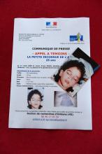 Appel à témoins diffusé en 2012 pour identifier la fillette dont le corps mutilé avait été retrouvé sur l'autoroute Paris-Tours en août 1987