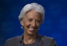 La directrice du FMI Christine Lagarde à Washington aux États-Unis, le 14 juin 2018