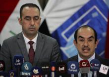 Le chef de la Haute commission électorale indépendante (IHEC), lors d'une conférence de presse, le 31 mai 2018 à Bagdad