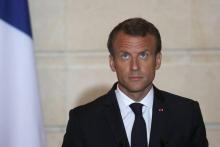 Emmanuel Macron, à l'Elysée à Paris, le 5 juin 2018