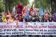 Manifestation de fonctionnaires, le 22 mai à Toulouse