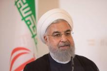 Le président iranien Hassan Rohani à Vienne en Autriche, le 4 juillet 2018