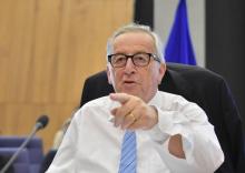 Le président de la Commission européenne Jean-Claude Juncker à Bruxelles le 18 juillet 2018