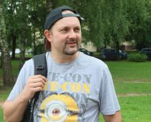 Evgueni Titov, un ancien journaliste de la Novaïa Gazeta, est arrivé en Lituanie en 2016 après avoir été menacé pour ses articles sur la corruption en Russie