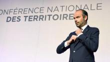 Edouard Philippe le 12 juillet 2018 à la Conférence nationale des territoires