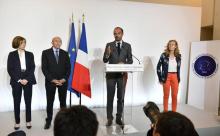 Présentation du nouveau plan de lutte contre le terrorisme par le gouvernement le 13 juillet à Paris