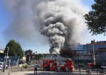 Un transformateur électrique de RTE à Issy-les-Moulineaux a pris feu, coupant l'alimentation des stations électriques de la SNCF, le 27 juillet 2018