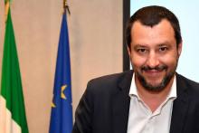 Le ministre italien de l'Intérieur, Matteo Salvini, à Rome, le 5 juillet 2018