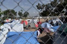 Arrivée de jeunes migrants rescapés de la mer le 8 mai 2018 en Crète. Environ 2.500 mineurs migrants non accompagnés en Grèce se trouvent dans une situation "périlleuse", selon une ONG locale.