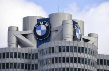 BMW - ici le siège à Munich le 21 mars 2018 - est favorable à une suppresion des taxes douanières américaines et européennes