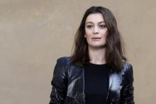Aurélie Dupont, directrice du Ballet de l'Opéra de Paris, lors d'un défilé de mode le 6 mars 2018 à Paris