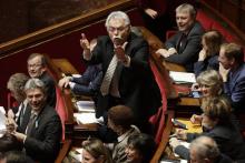 Le président du groupe PCF à l'Assemblée Nationale André Chassaigne défendra la motion de censure des groupes Nouvelle Gauche, communistes et La France insoumise