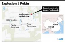 Explosion entendue devant l'ambassade américaine à Pékin