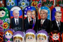 Vainqueur surprise de la présidentielle américaine, Donald Trump est félicité par son homologue russe en 2016