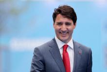 Le Premier ministre canadien Justin Trudeau à Bruxelles le 12 juillet 2018